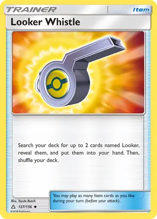 Carta Apito do Looker