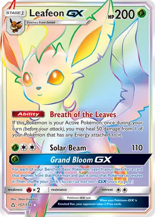 Carta Leafeon GX