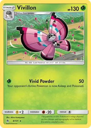 Carta Vivillon
