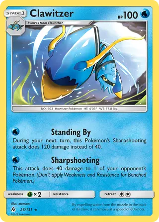 Carta Clawitzer