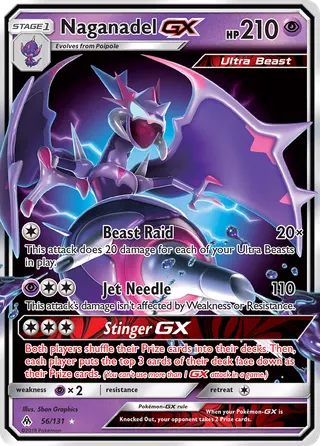 Carta Naganadel GX