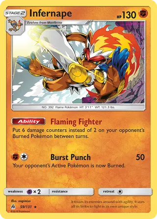 Carta Infernape