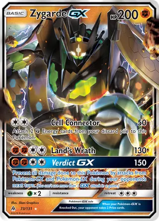 Carta Zygarde GX