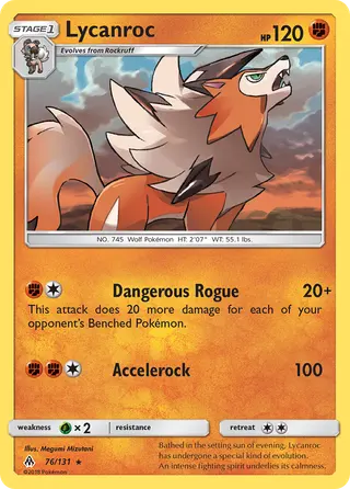 Carta Lycanroc