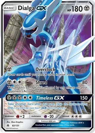Carta Dialga GX