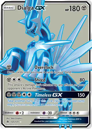 Carta Dialga GX