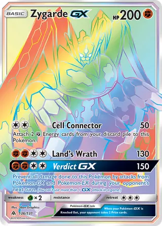Carta Zygarde GX