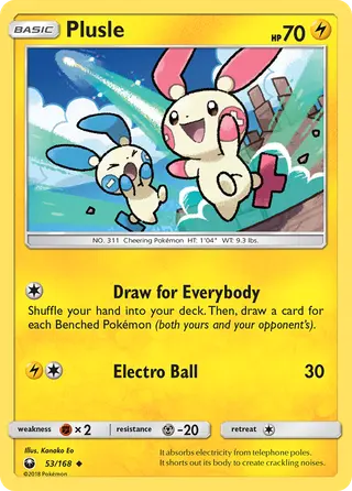 Carta Plusle