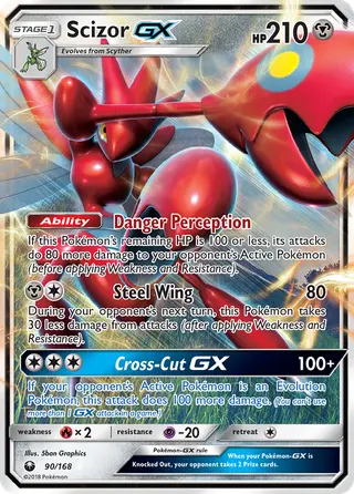 Carta Scizor GX