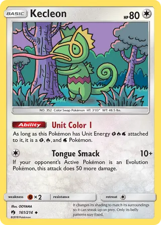 Carta Kecleon