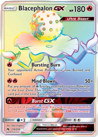 Carta Blacephalon GX