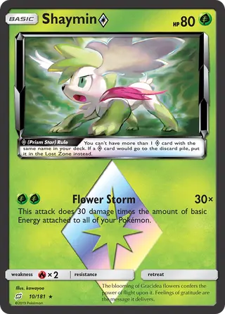 Carta Shaymin ◇