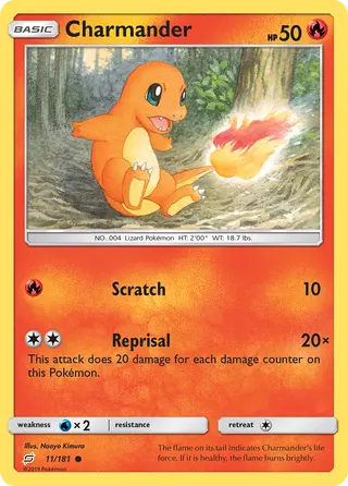 Carta Charmander