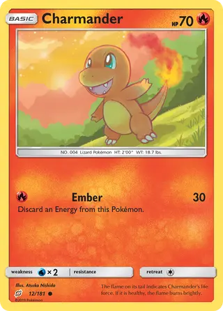 Carta Charmander