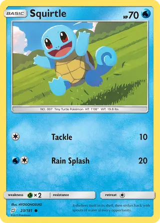 Carta Squirtle