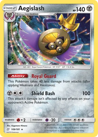 Carta Aegislash