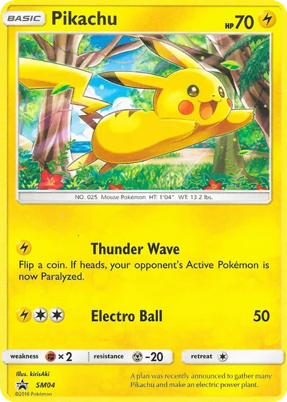 Carta Pikachu