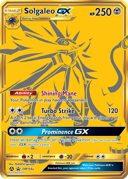 Carta Solgaleo GX