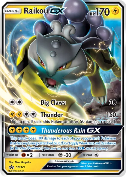 Carta Raikou GX