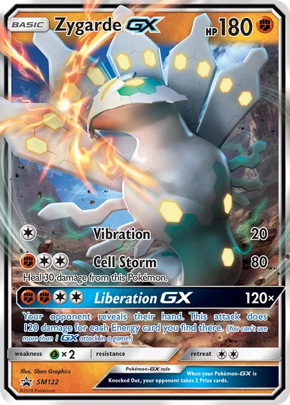 Carta Zygarde GX