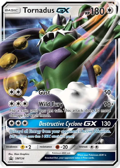 Carta Tornadus GX