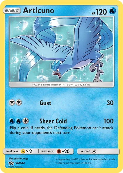 Carta Articuno