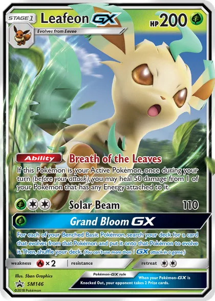 Carta Leafeon GX