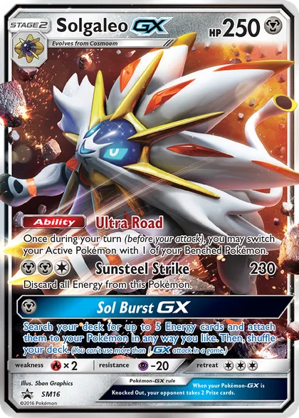 Carta Solgaleo GX