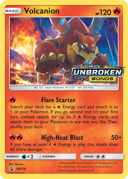 Carta Volcanion