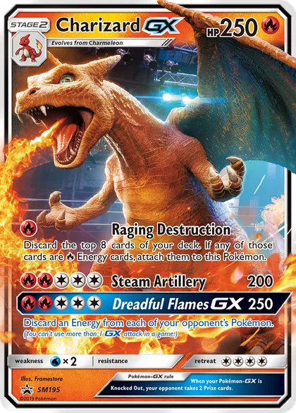 Carta Charizard GX