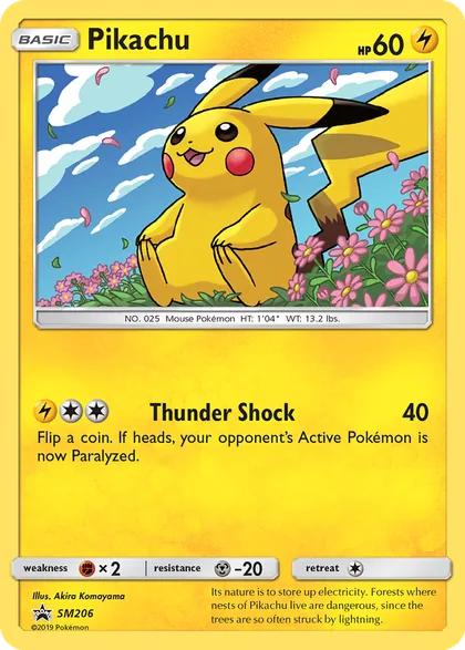 Carta Pikachu