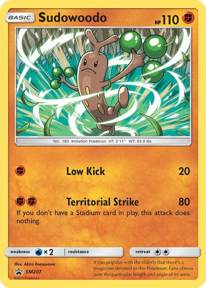 Carta Sudowoodo