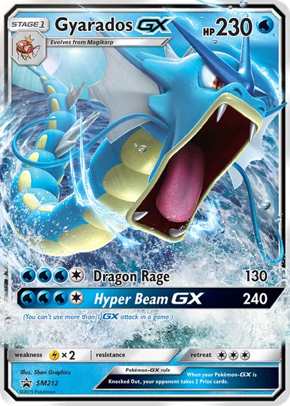 Carta Gyarados GX