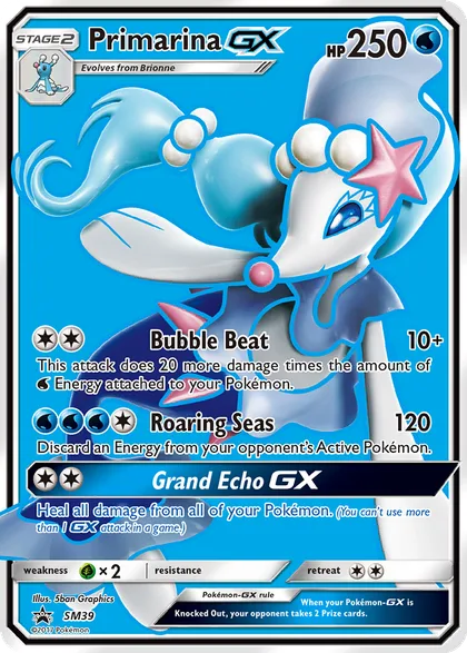 Carta Primarina GX