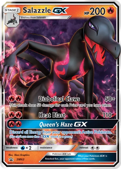 Carta Salazzle GX