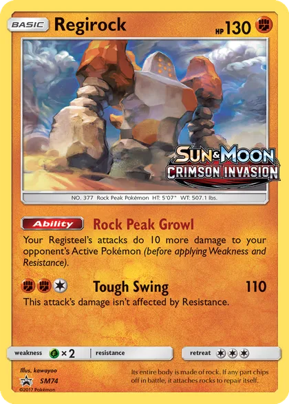 Carta Regirock
