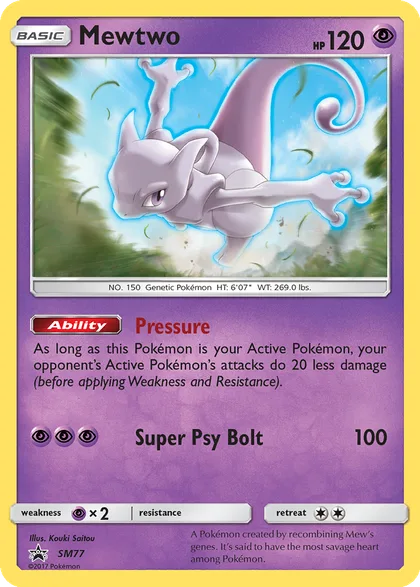 Carta Mewtwo
