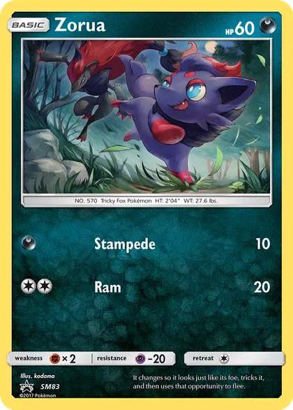 Carta Zorua