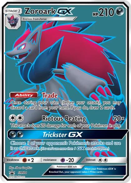 Carta Zoroark GX