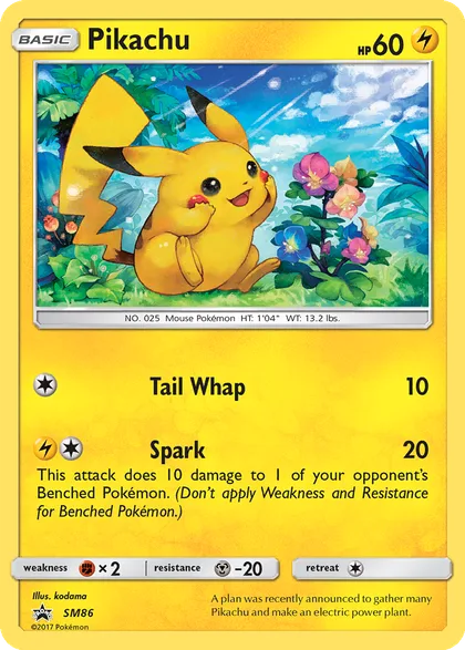 Carta Pikachu