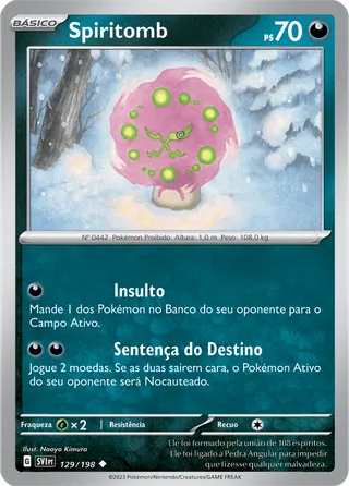 Carta Spiritomb