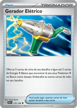 Carta Gerador Elétrico