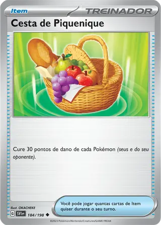Carta Cesta de Piquenique