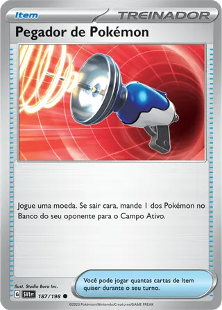 Carta Pegador de Pokémon