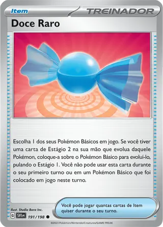 Carta Doce Raro