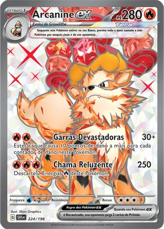 Carta Arcanine ex