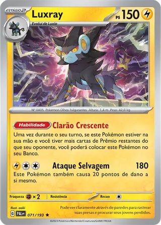 Carta Luxray
