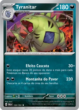 Carta Tyranitar