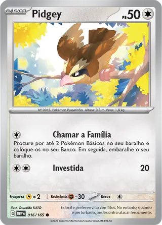 Carta Pidgey