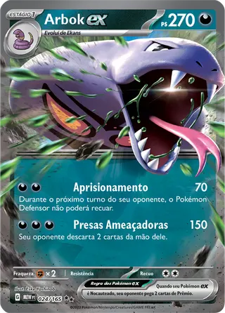 Carta Arbok ex